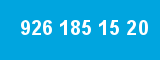 926 185 15 20